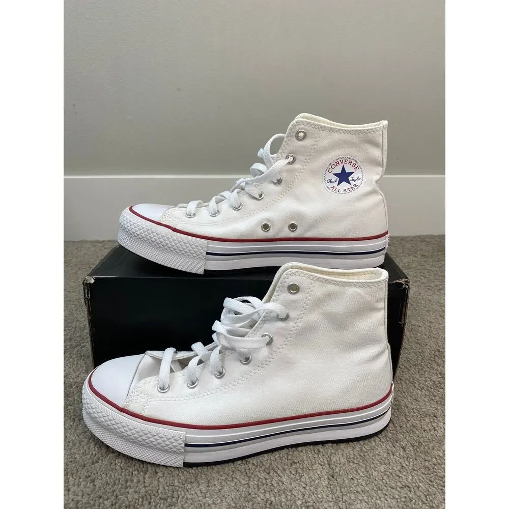 New Converse Chuck Taylor All Star High Top White Kids Size 6